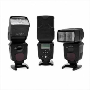 Pack de 3 flashes de zapata LumoPro LP180 (Canon)