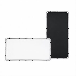 Pack de 2 palios Lastolite Skylite 1,1x2 m (Blanco/Negro con marco)