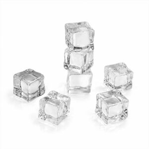 Cubitos de hielo en acrílico